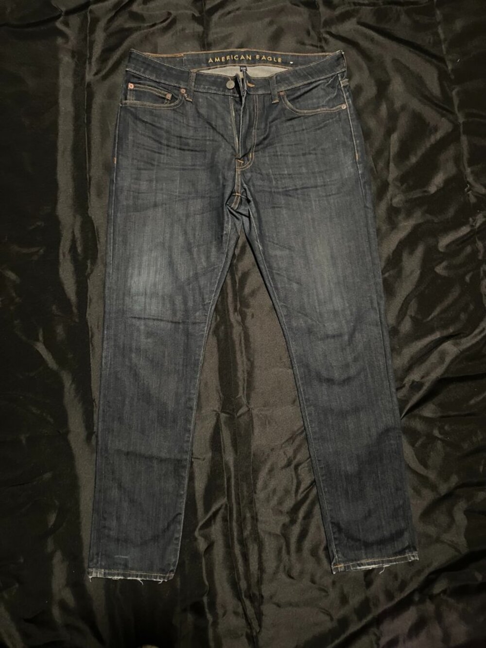 American Eagle Outfitters Men’s Jeans 34x32 Dark Wash Slim Straight Stretch
